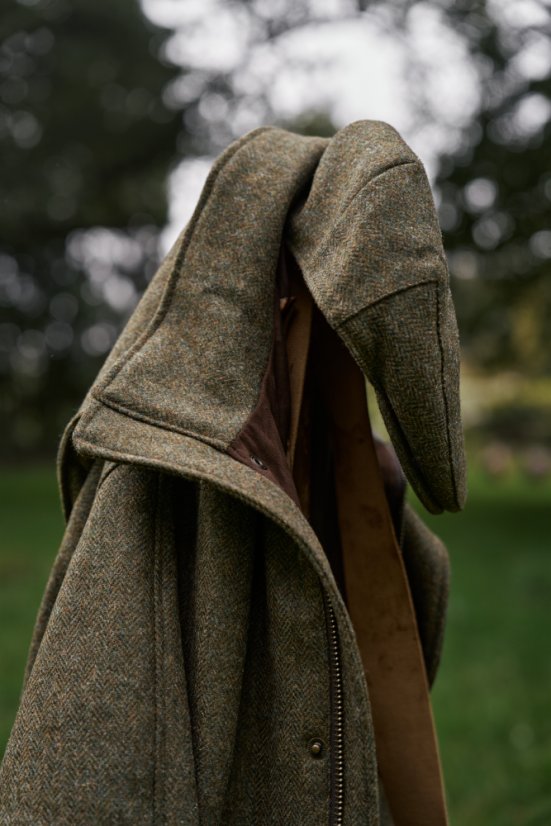 HÄRKILA - Kenmore bekovka Forest green-Herringbone