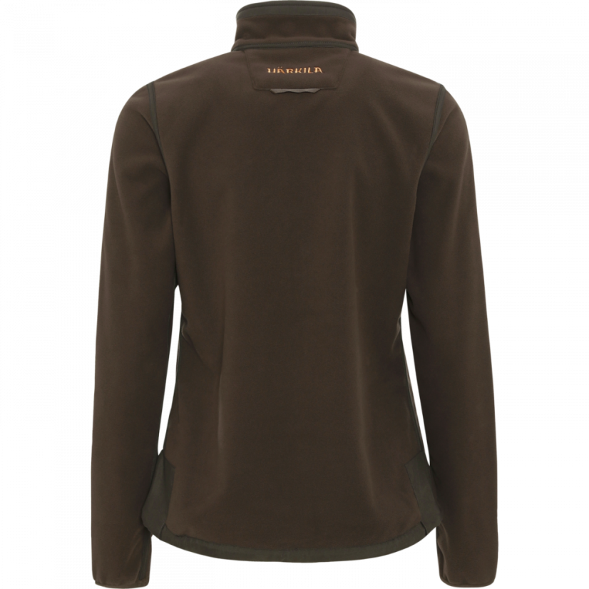 HÄRKILA -  Kamko fleece Women oboustranná mikina  hnědo/červená