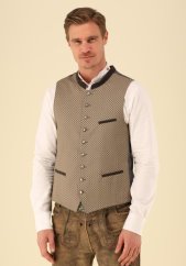 Gipfelstürmer - vesta společenská se stojáčkem pánská hnědá