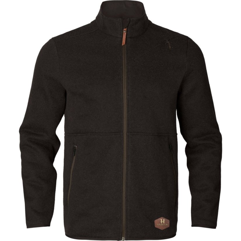 HÄRKILA  - Metso full zip pánský Shadow brown