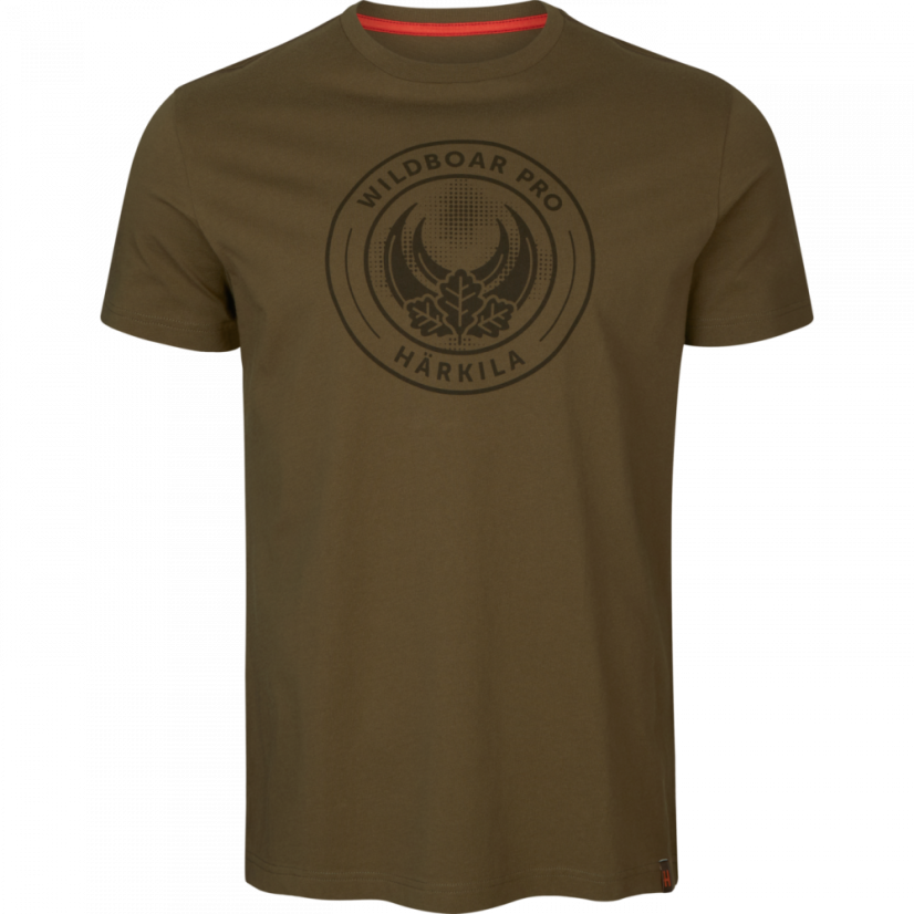 HÄRKILA - Wildboar Pro triko LIMITED EDITION zelená/hnědá