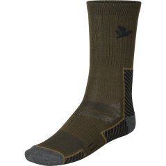 Seeland - Field Merino ponožky 2pack pánské Pine green-Military olive