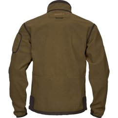 HÄRKILA  - Kamko fleece oboustranná bunda pánská Dark olive-Arabian spice