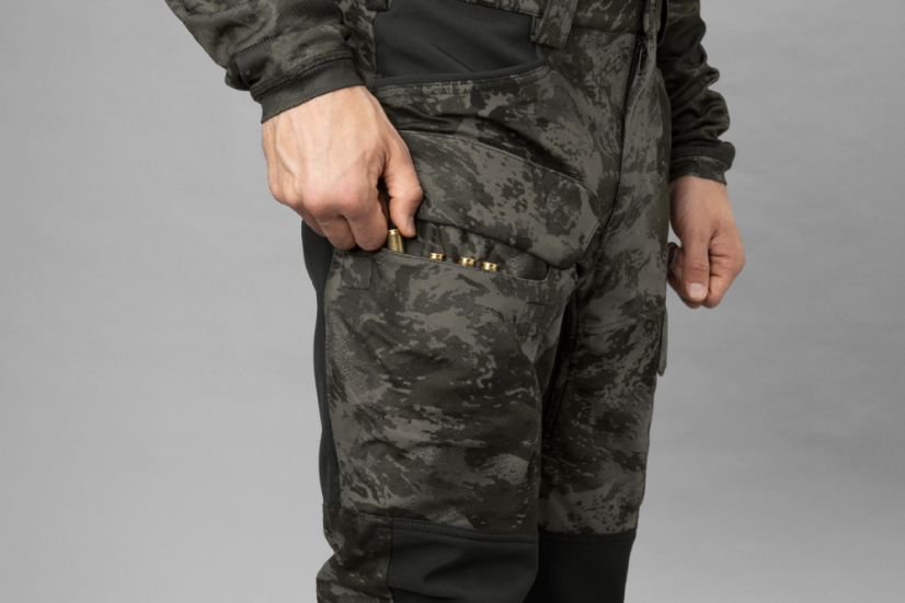 Härkila - Noctyx camo kalhoty pánské AXIS MSP®Black-Black