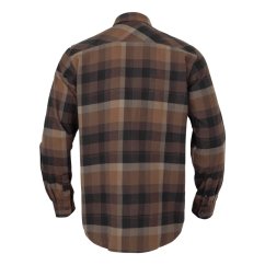 HÄRKILA  - Asmund  flanelová košile pánská Rust brown check