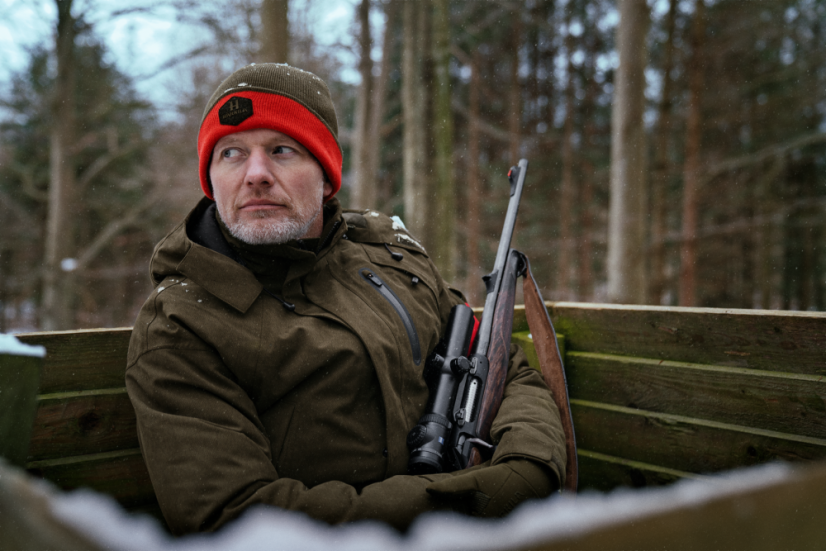 HÄRKILA  - Driven Hunt HWS Insulated bunda pánská Willow green