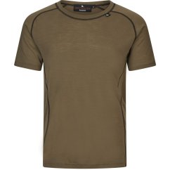 Seeland - Apex Merino funkční triko s krátkým rukávem pánské Covert green