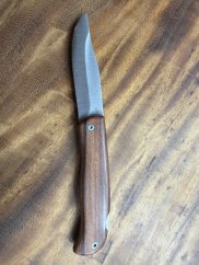 Lovecký nůž zavírací 9 cm palisandr