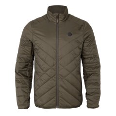HÄRKILA - Heat Insulated vyhřívaná bunda pánská Willow green-Shadow brown