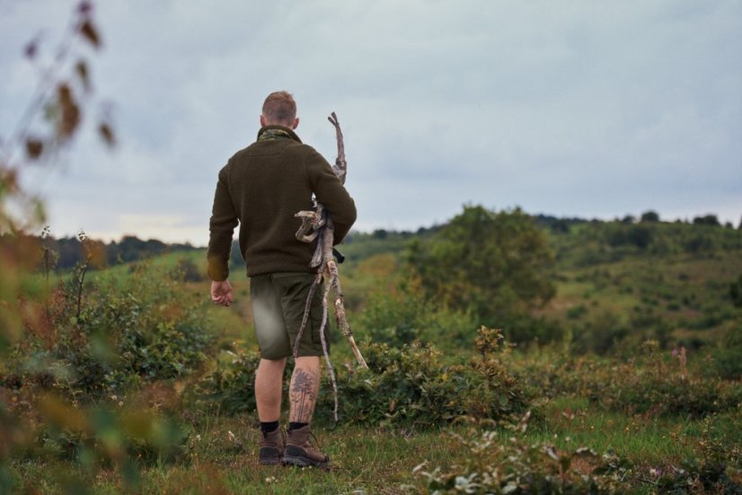 Seeland - Zephyr Camo fleece bunda pánská Grizzly brown