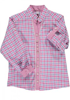 ORBIS - košile dětská růžová s výšivkou PROTĚŽ (3581)