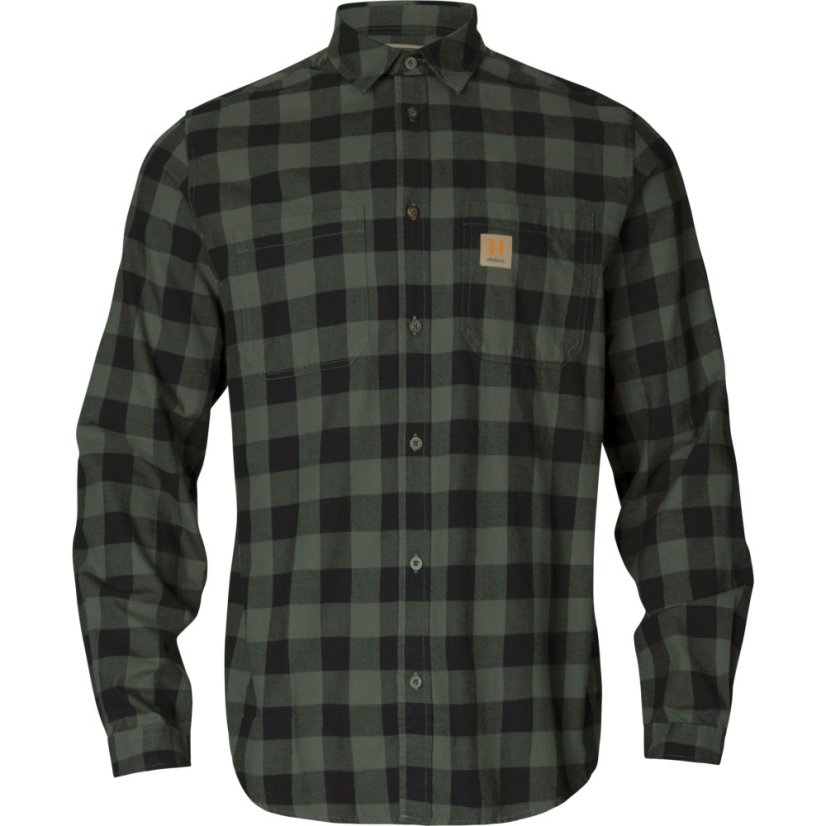 HÄRKILA - Scandinavian košile pánská Green check