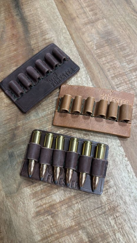 FORESTER - Kožené pouzdro na náboje