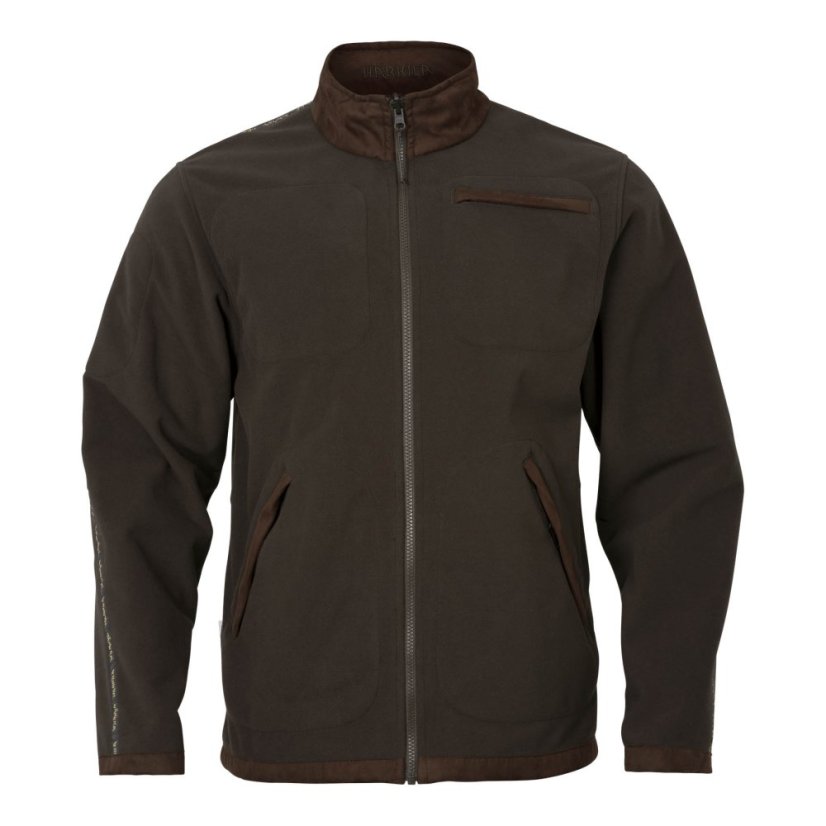 HÄRKILA  - Kamko Regal fleece oboustranná bunda pánská Red-Brown