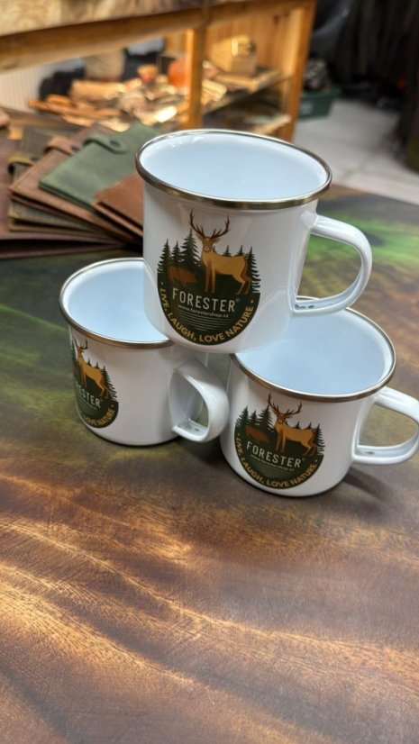 FORESTER - Natur plecháček FORESTER bílý