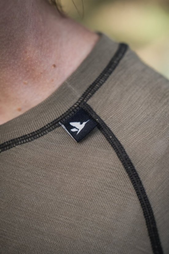 Seeland - Apex Aia Merino funkční triko s krátkým rukávem dámské Covert green