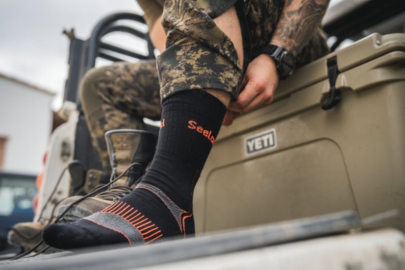 Seeland - Field Coolmax ponožky 2pack pánské Black-Dark grey