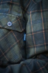 Seeland - Glen flanelová košile dětská Pine green-Dark navy check