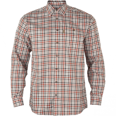 HÄRKILA - Milford košile pánská Bloodstone red/White