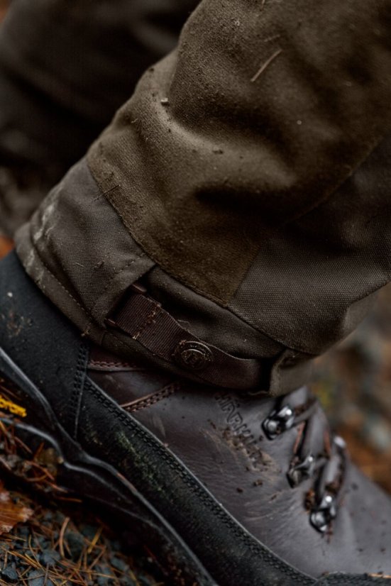 HÄRKILA - Forest Hunter Pro GTX kalhoty pánské Hunting green-Shadow brown