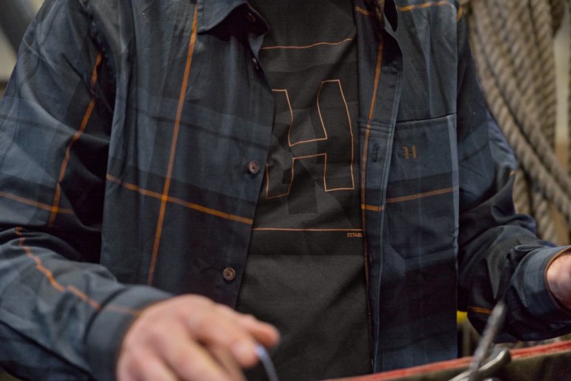 HÄRKILA - Akse košile pánská Blackberry check