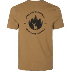 Seeland - Saker triko s krátkým rukávem pánské Antique bronze melange