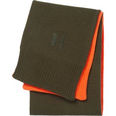 Härkila - oboustranná šála Willow green-Orange