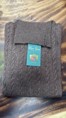 ALAN PAINE - Rowan Cable rolák dámský Cocoa