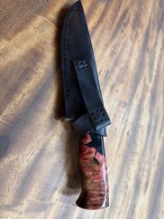 Dýka lovecká VG-10 stabilizovaná olše v pryskyřici