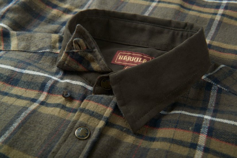 HÄRKILA  - Pajala košile pánská Willow green check