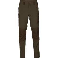 Seeland - Birch Zip-off kalhoty/kraťasy pánské Pine green-Demitasse brown