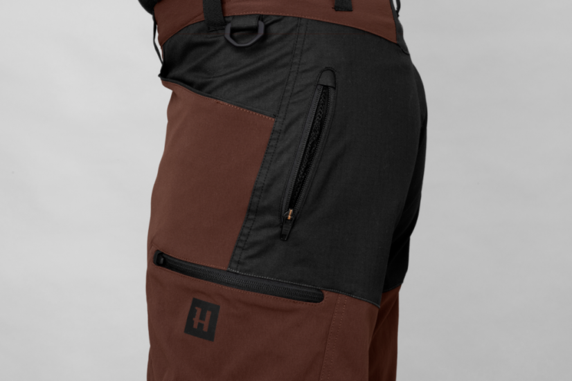 HÄRKILA  - Ragnar kalhoty pánské Burgundy/Black