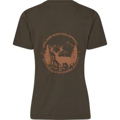 Seeland - Hunting Heritage triko dámské s krátkým rukávem Pine green