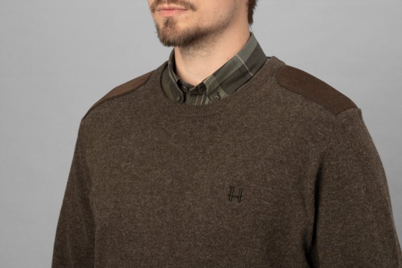 HÄRKILA - Arran pullover pánský Slate brown