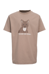 HUBERTUS - triko liška "Ich bin ein Fuchs" dětské Beige