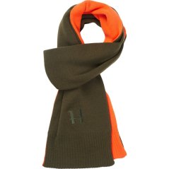 Härkila - oboustranná šála Willow green-Orange