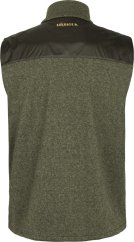 HÄRKILA - Kalix fleece vesta pánská Willow green-Shadow brown