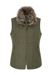 ALAN PAINE - Surrey vesta dámská s kožíškem Seabrook