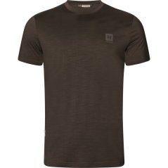 HÄRKILA - Base All season funkční merino triko pánské Shadow brown
