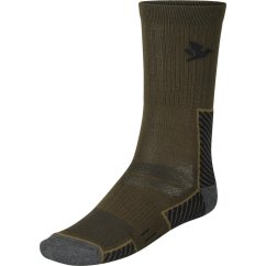 Seeland - Field Merino ponožky 2pack pánské Pine green-Military olive