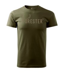 FORESTER - Logo triko pánské zelené