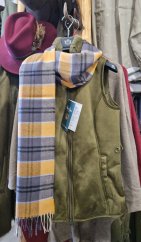 ALAN PAINE - Tarvie vlněná šála Orange