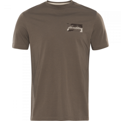 HÄRKILA - Core tričko pánské Brown granite