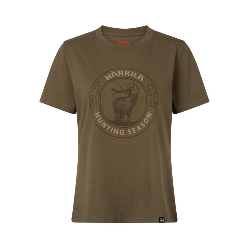 HÄRKILA - Stag Badge triko dámské Beech