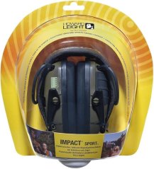 Howard Leight - elektronická sluchátka Impact Sport zelená