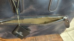 ARTIPEL - BORSA - kožené pouzdro na notebook hnědé CPD01W