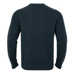 HÄRKILA - Vincent Merino V výstřih svetr pánský Dark navy