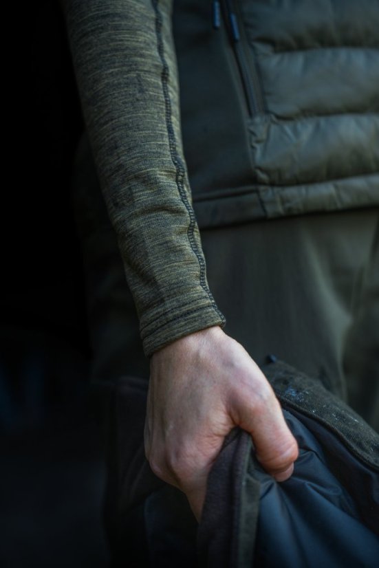 Seeland - Peak Aia funkční triko s dlouhým rukávem dámské Military olive melange