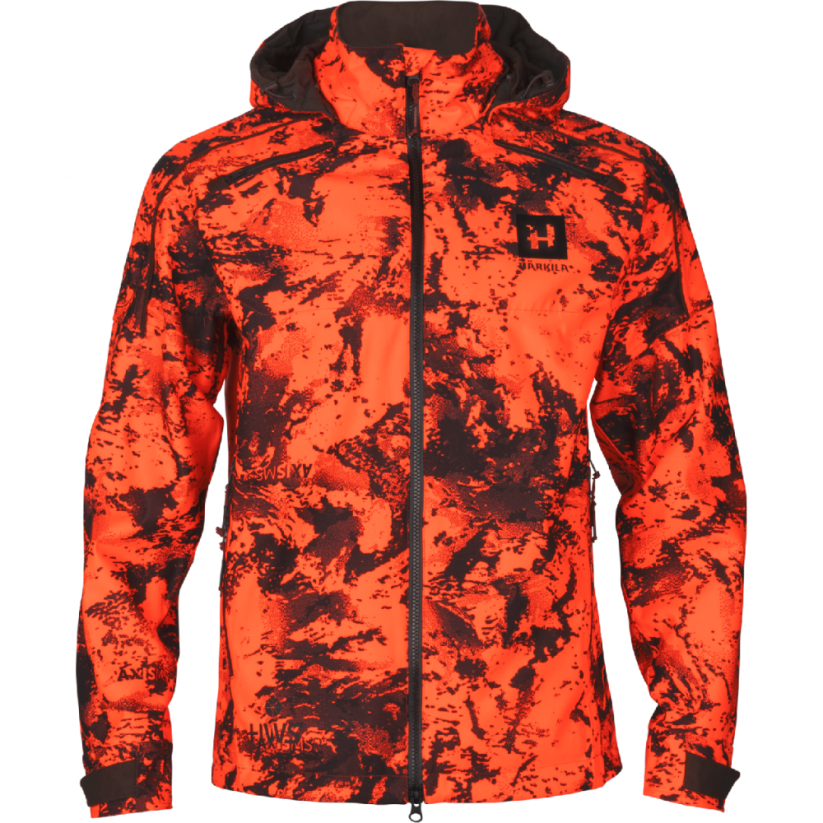 HÄRKILA  - Wildboar Pro camo HWS bunda pánská AXIS MSP®Orange Blaze