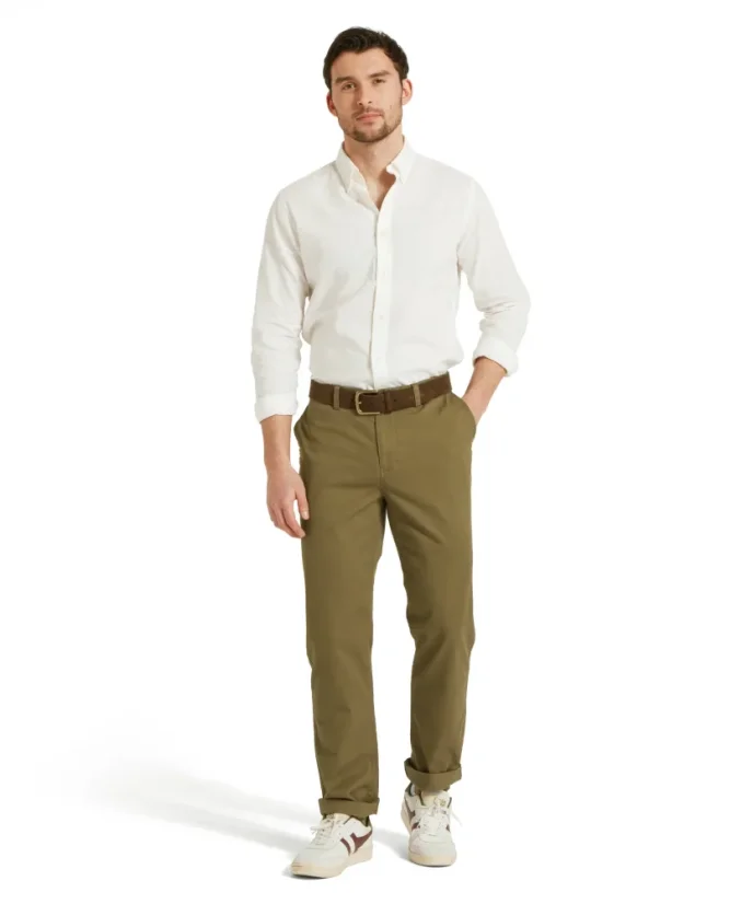 Schöffel - Chichester Chino kalhoty pánské Dark khaki green